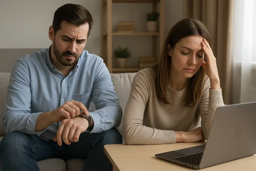 Sensación de no tener tiempo